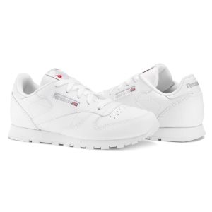 Reebok Classic Leather Turnschuhe Kinder - Weiß - DE 214-RLU